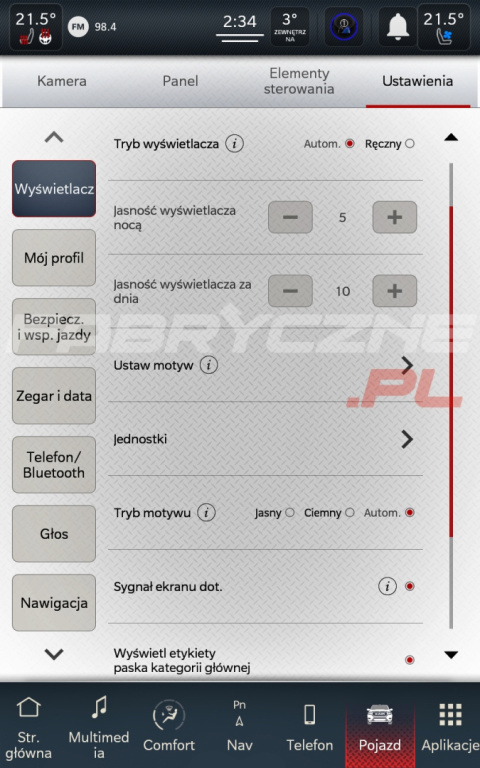 DODGE RAM UCONNECT 5 HARMAN BECKER 12,0" polskie menu, polski lektor, zmiana regionu DODGE RAM UCONNECT 5 HARMAN BECKER 12,0" polskie menu, polski lektor, zmiana regionu