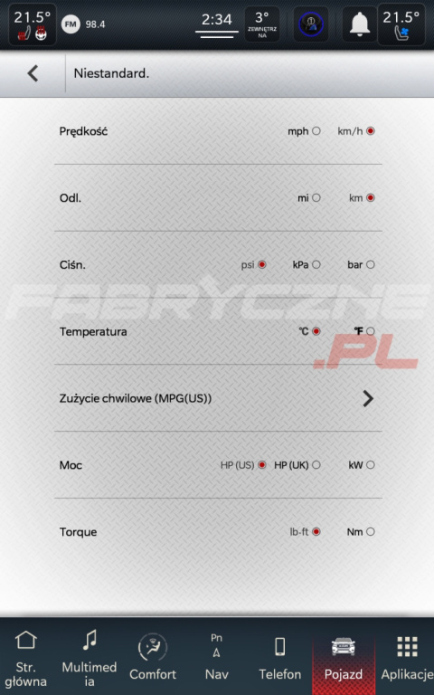 DODGE RAM UCONNECT 5 HARMAN BECKER 12,0" polskie menu, polski lektor, zmiana regionu DODGE RAM UCONNECT 5 HARMAN BECKER 12,0" polskie menu, polski lektor, zmiana regionu