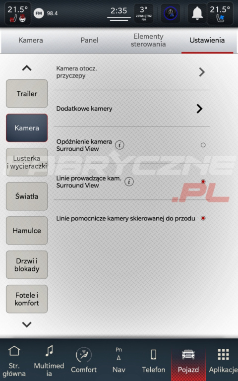DODGE RAM UCONNECT 5 HARMAN BECKER 12,0" polskie menu, polski lektor, zmiana regionu DODGE RAM UCONNECT 5 HARMAN BECKER 12,0" polskie menu, polski lektor, zmiana regionu