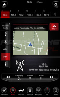 DODGE UCONNECT 12.0" 4C PANASONIC polskie menu, polski lektor, zmiana regionu