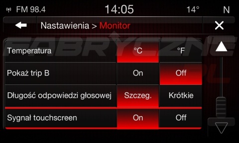 FIAT UCONNECT 6.5A RA3 polskie menu, polski lektor, zmiana regionu FIAT UCONNECT 6.5A RA3 polskie menu, polski lektor, zmiana regionu