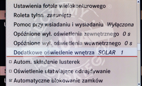 MERCEDES COMAND NTG 3.5 polskie menu, polski lektor, zmiana regionu MERCEDES COMAND NTG 3.5 polskie menu, polski lektor, zmiana regionu