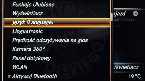 MERCEDES COMAND ONLINE NTG 5.0 polskie menu, polski lektor, zmiana regionu MERCEDES COMAND ONLINE NTG 5.0 polskie menu, polski lektor, zmiana regionu