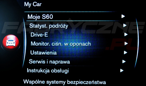 VOLVO SENSUS (2014-2019) polskie menu, zmiana regionu VOLVO SENSUS (2014-2019) polskie menu, zmiana regionu