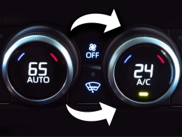 Zmiana jednostek temperatury klimatyzacji z °F na °C w autach Toyota z USA
