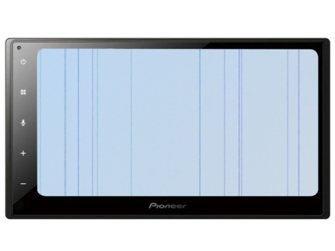 Naprawa Pioneer SPH-DA160DAB – Zawieszanie, biały ekran, logo