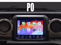 Upgrade radia Jeep Wrangler/Gladiator 2018–2021 – wymiana Delphi VP2 na fabryczne Panasonic Uconnect 8.4” z CarPlay/Android Auto