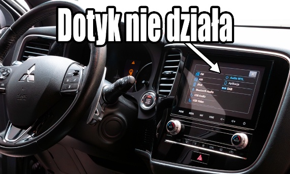 🔧 Mitsubishi Outlander – dotyk nie działa? Czarny ekran? Oto skuteczne rozwiązanie problemu z jednostką Mitsubishi NR-201 (Outlander 2019–2021)