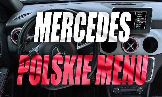 Wgrywanie polskiego menu | Mercedes