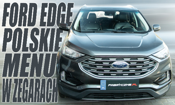 Ford Edge | polskie menu w liczniku SYNC 3