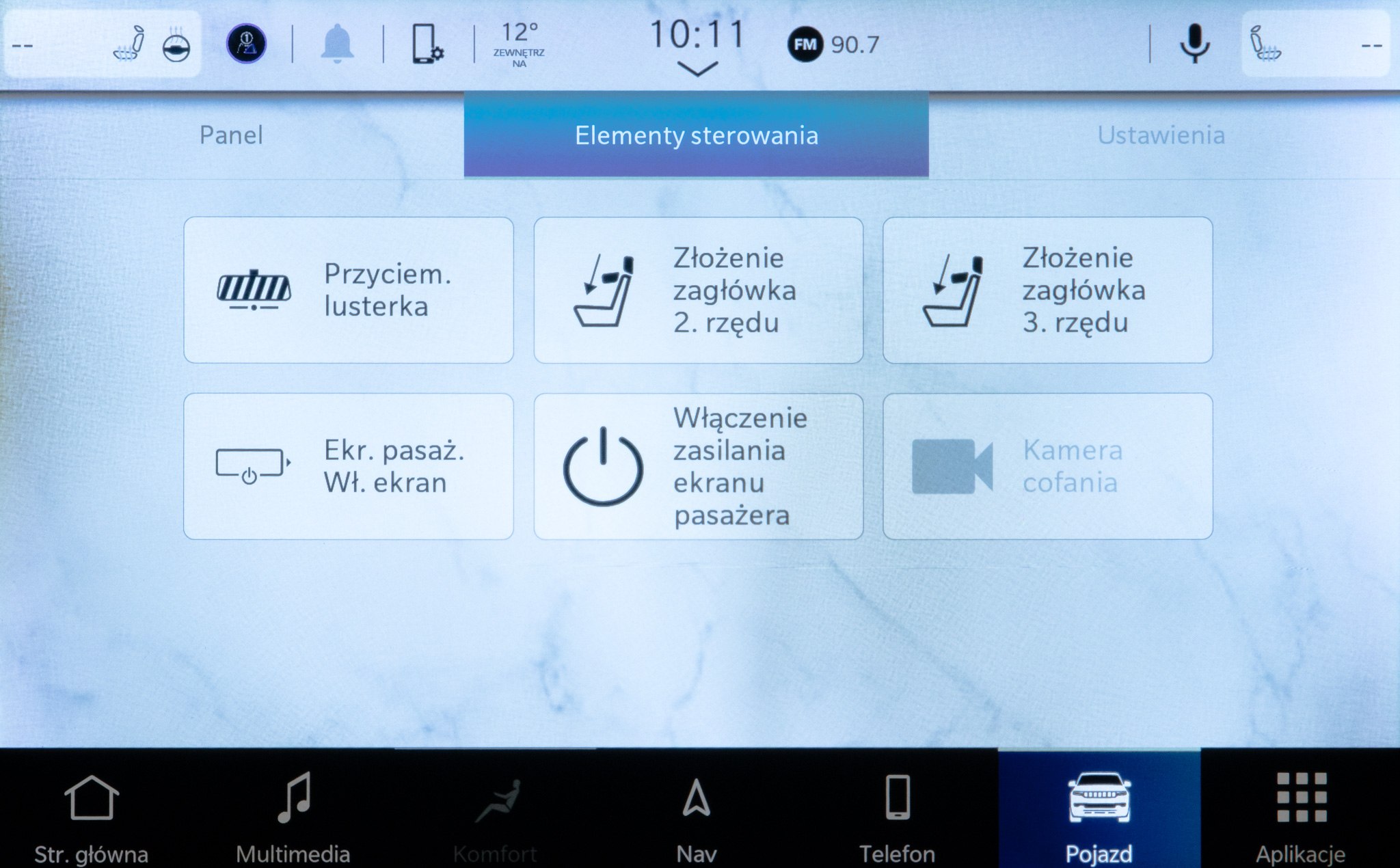 jeep grand wagoneer polskie menu 