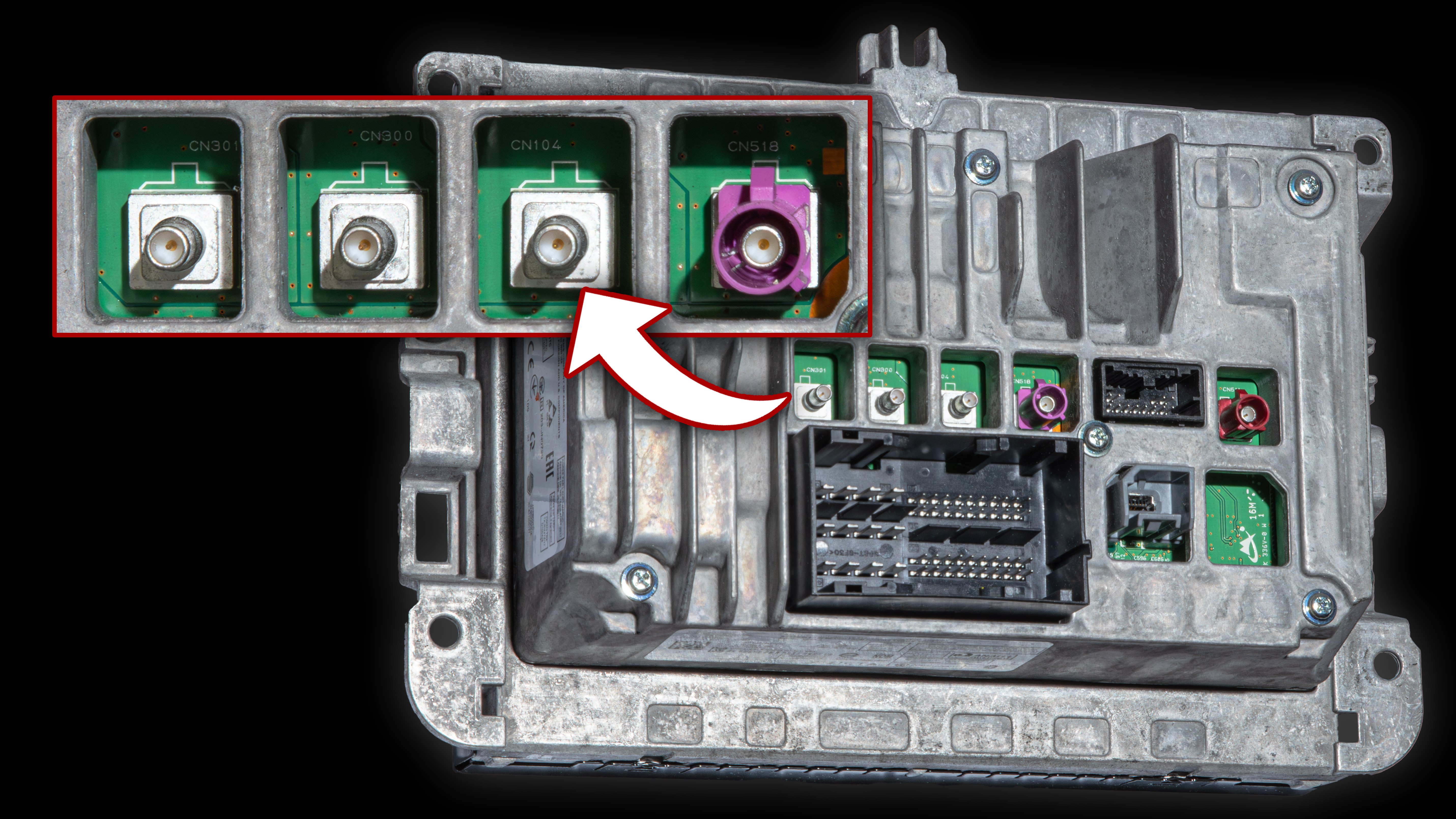 urwane złącza fakra