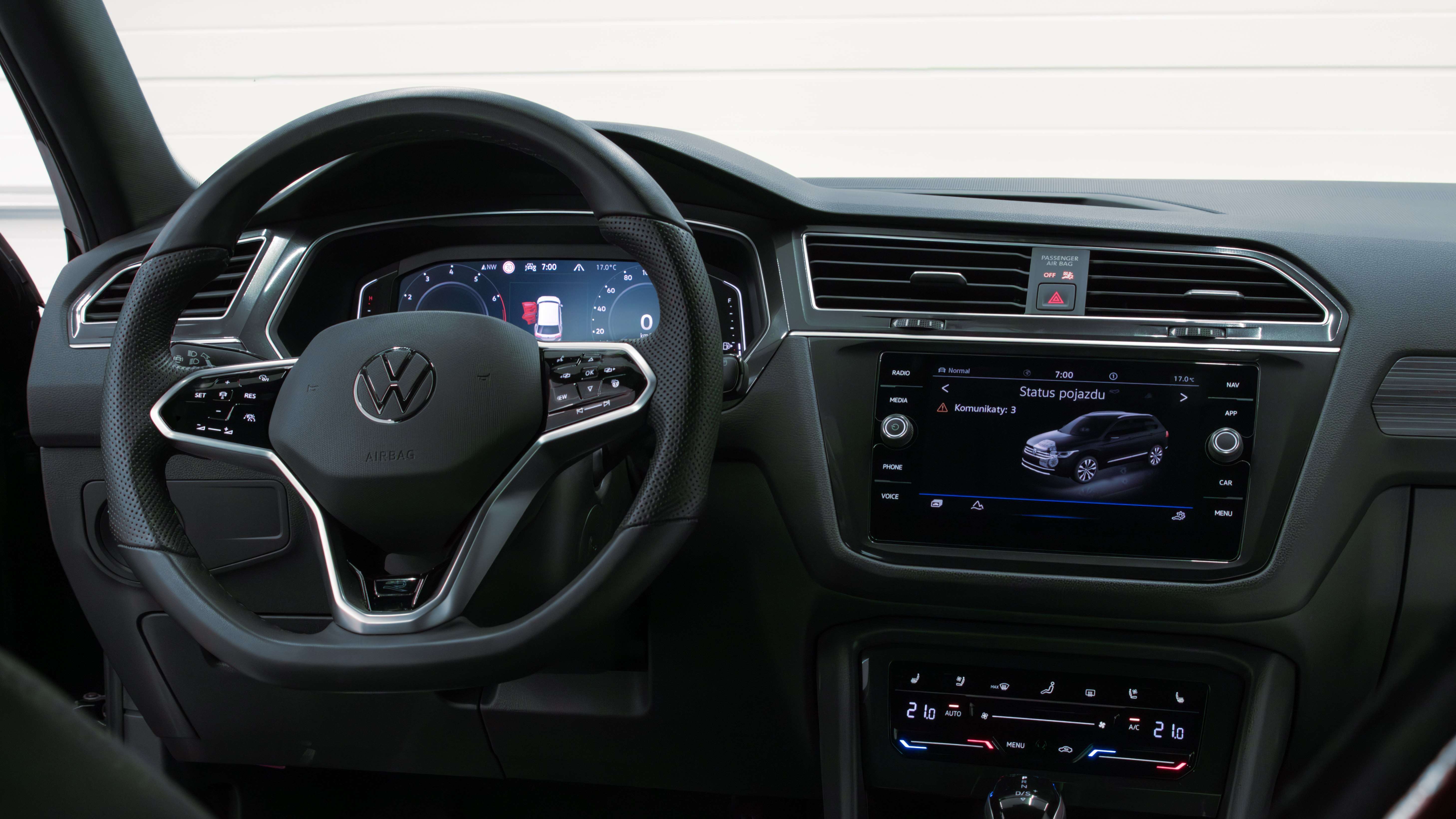 Volkswagen Tiguan Allspace wnętrze