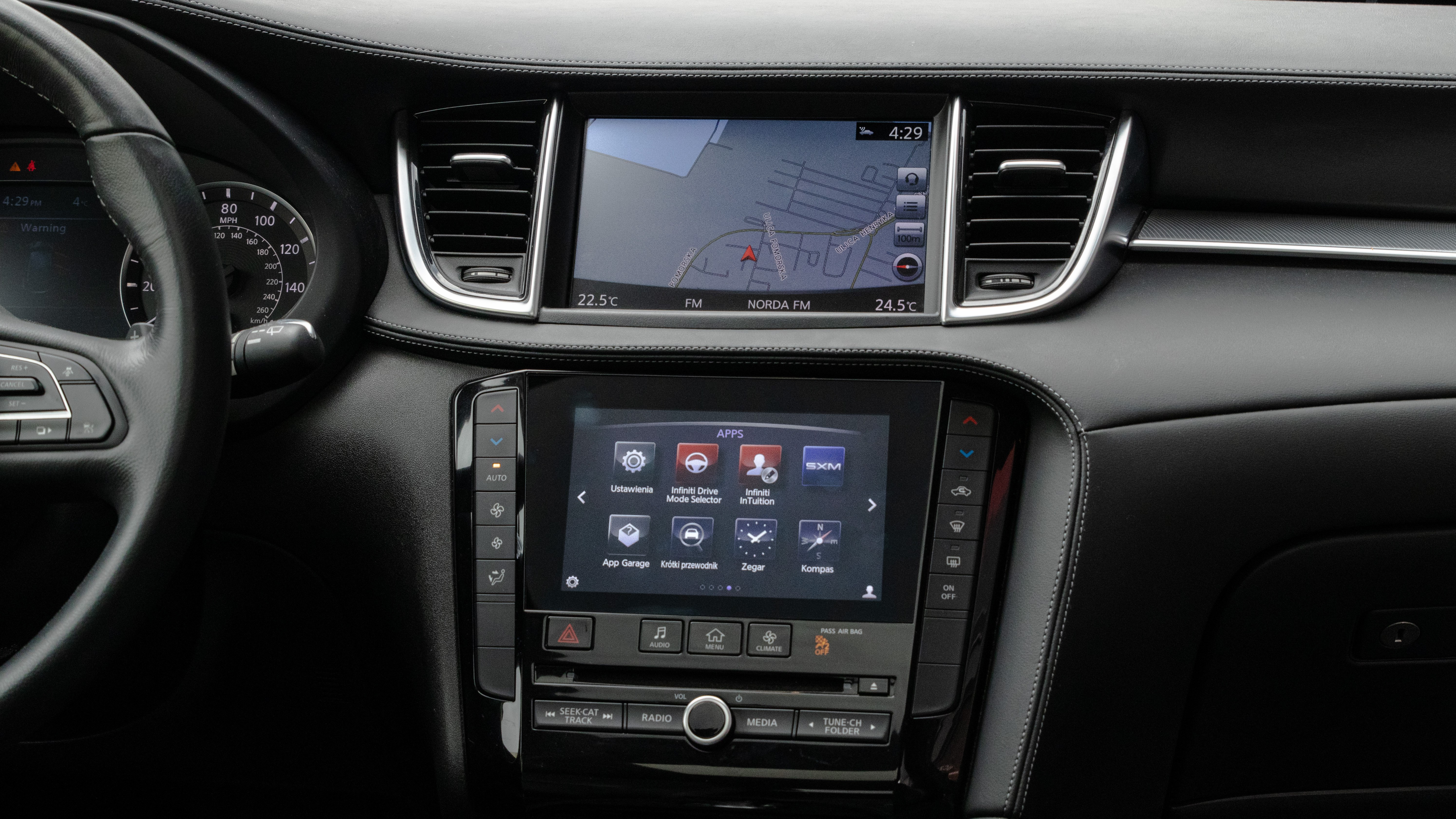infiniti radio reset