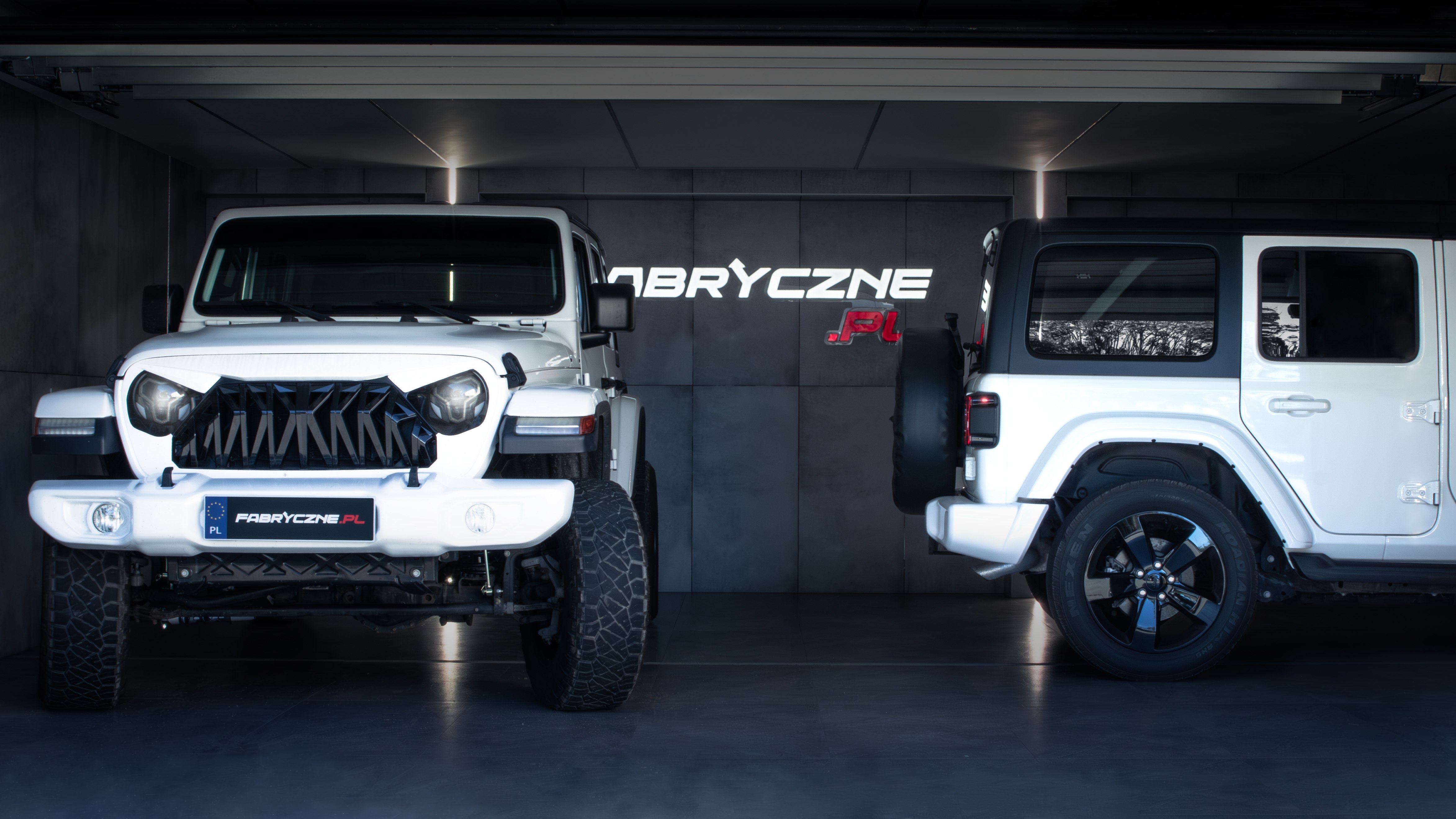 Jeep wrangler polskie menu