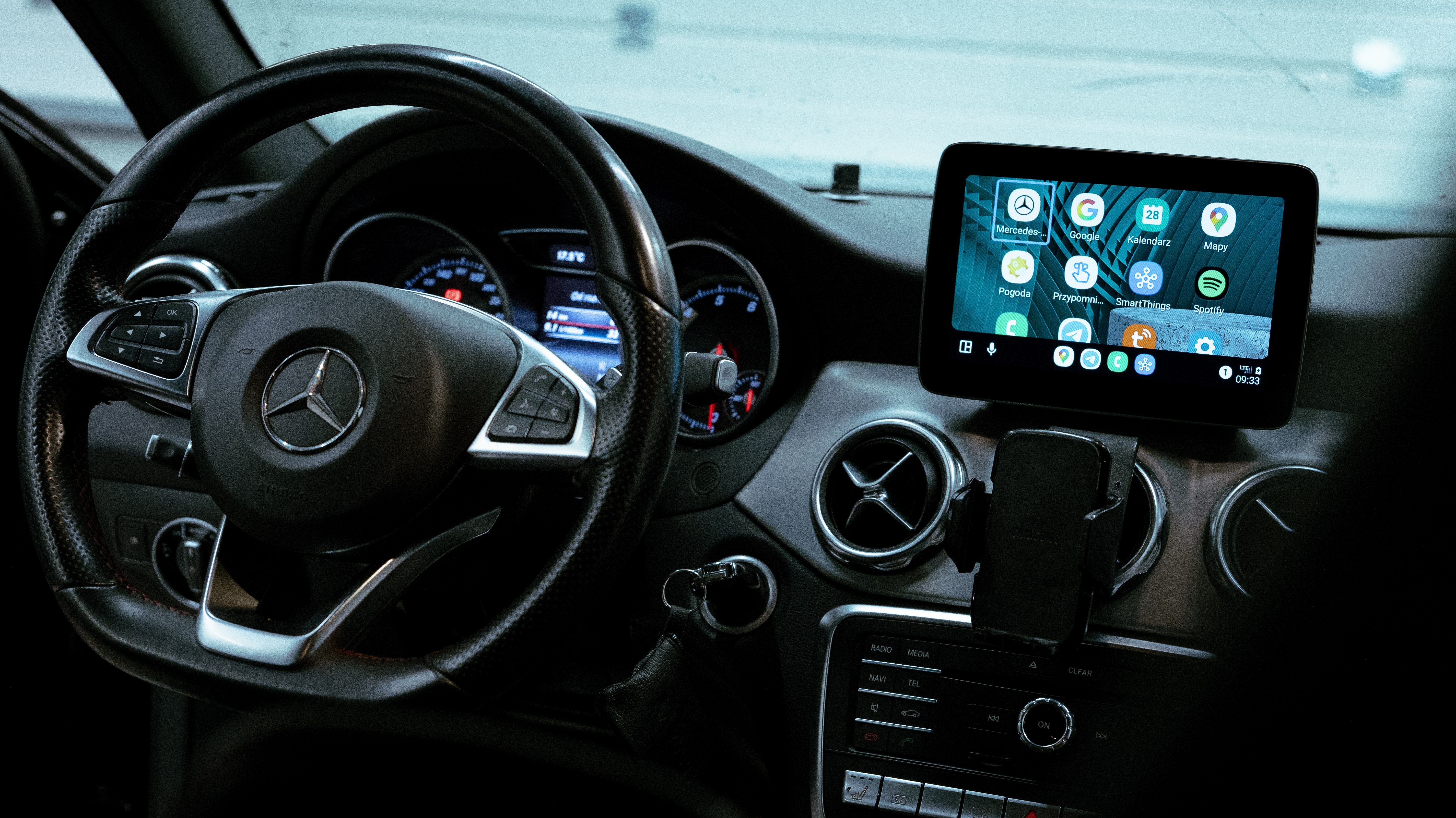 mercedes android auto