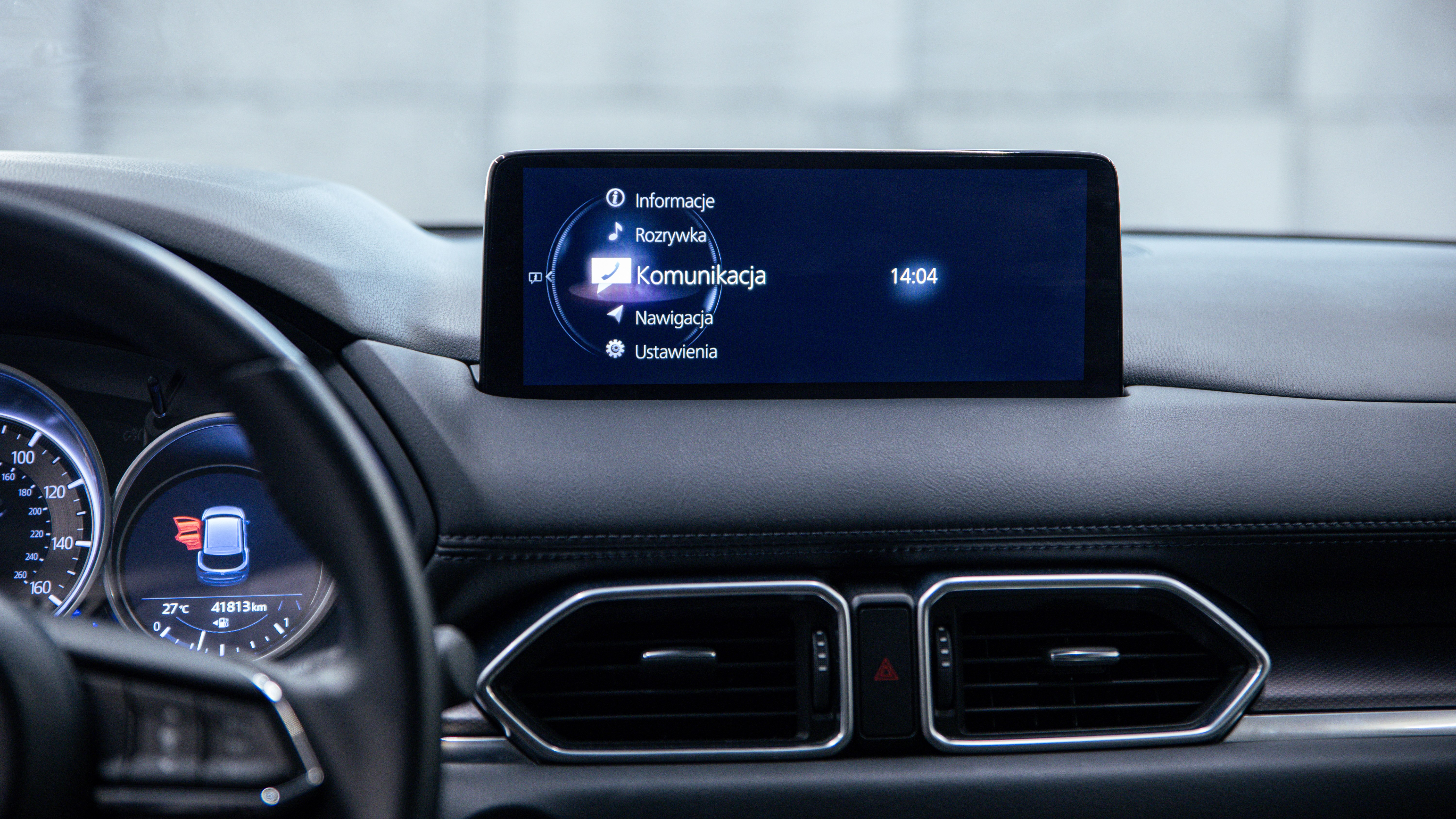 mazda cx-6 komunikacja