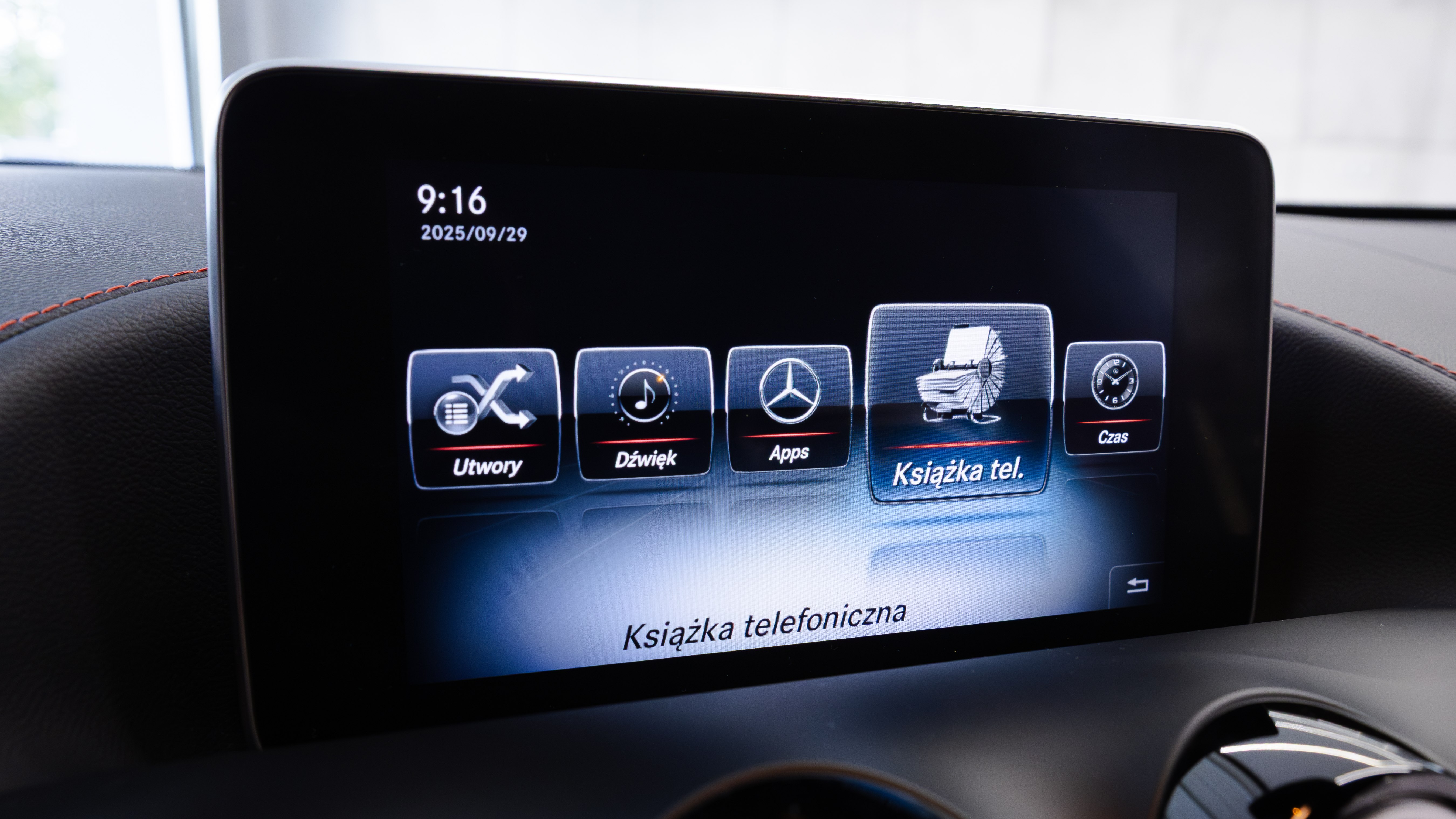 mercedes amg gt polskie menu 