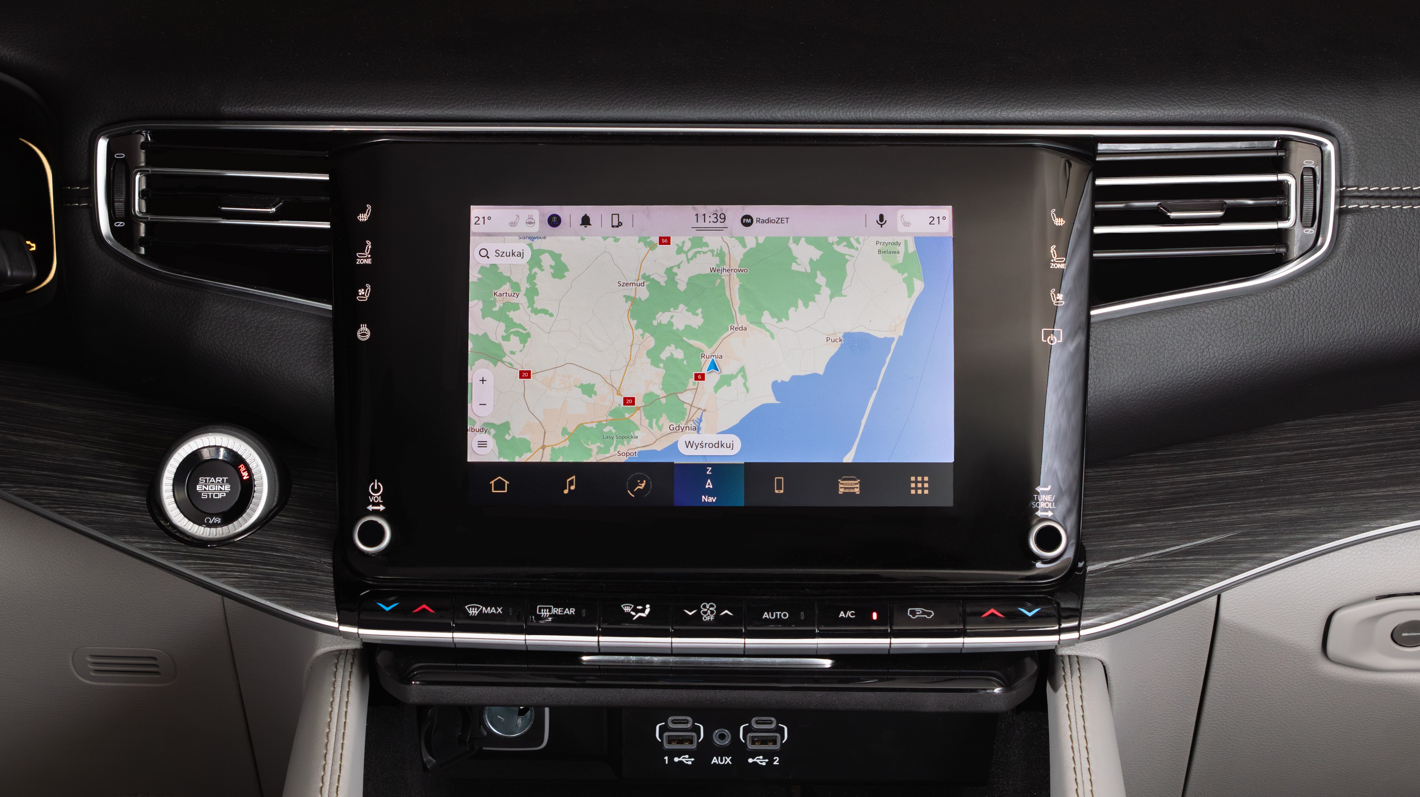 aktualizacja map jeep rumia