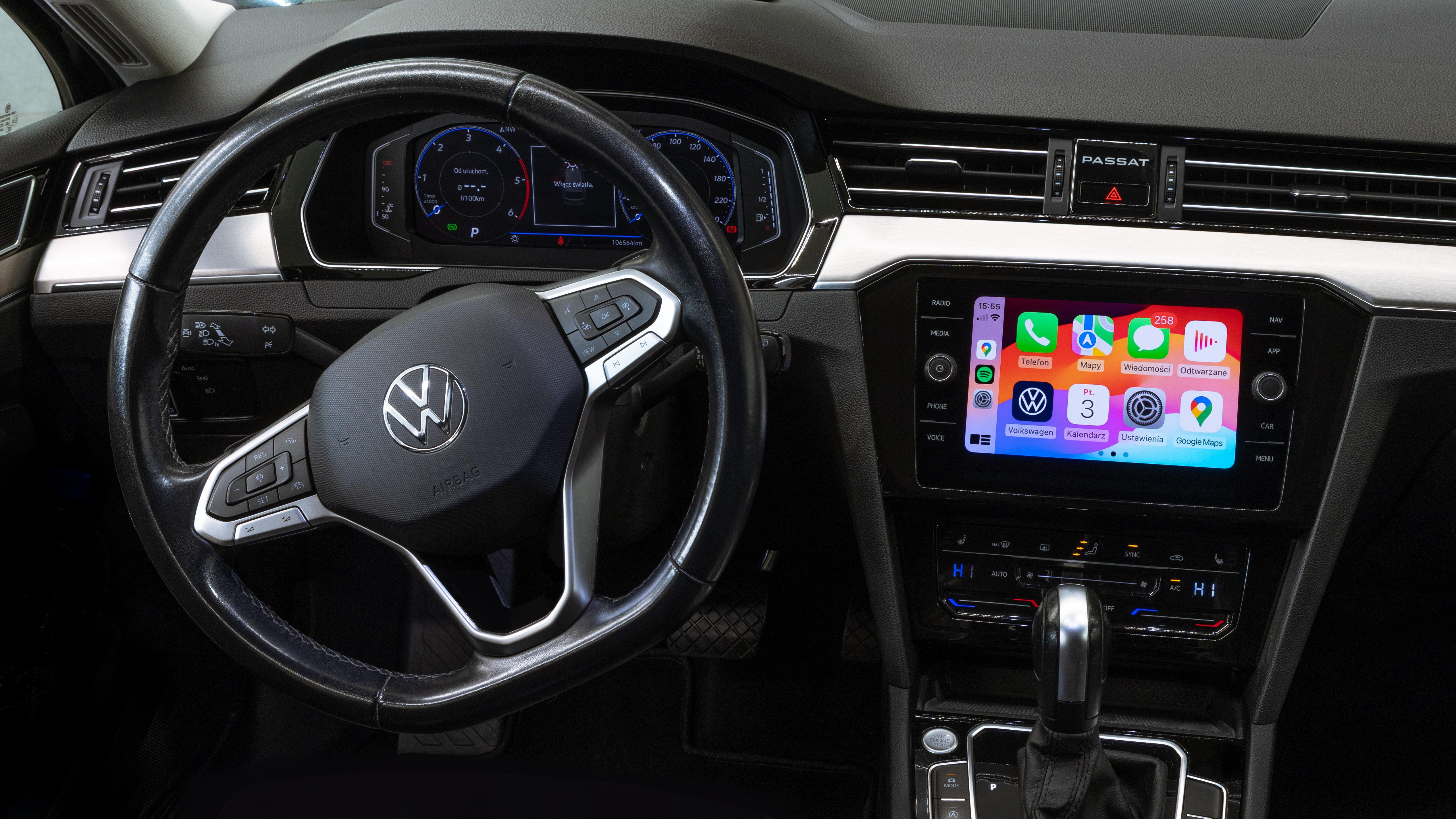 passat b8 aktywacja carplay android auto