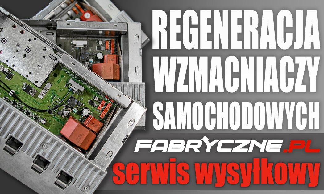 Naprawa wzmacniaczy samochodowych