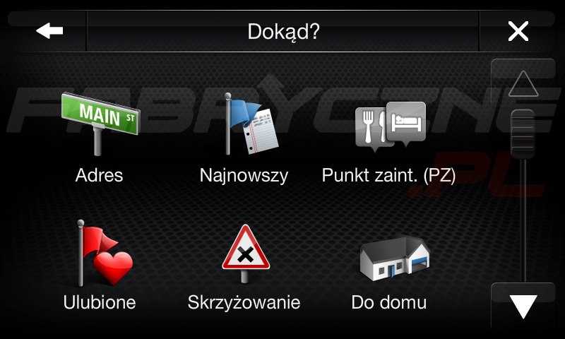 wgrywanie polskiego menu jeep